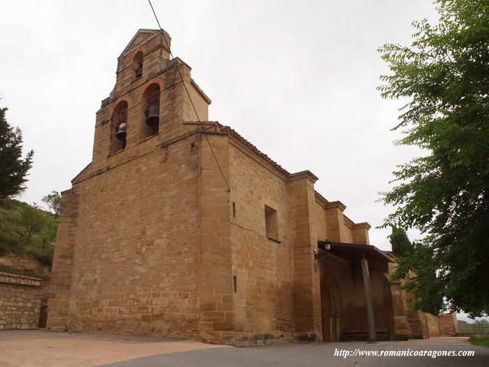 TEMPLO DESDE EL SUDOESTE